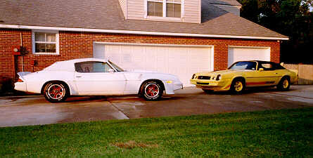 Camaro 1979 on 1980 Z28 White 1979 Z28 Yellow Camaro Convertibles