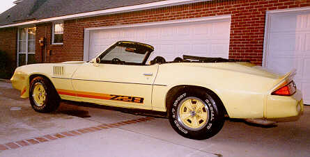 1979  Camaro Z28 Convertible