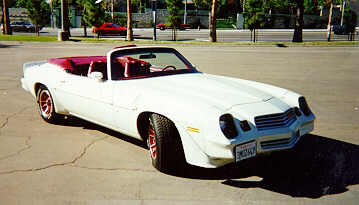 1980  Camaro Z28 Convertible